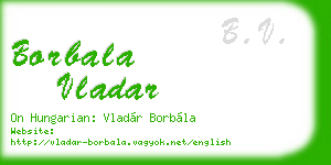 borbala vladar business card